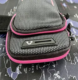Чохол на руку Primo Sport універсальний спортивний для телефона до 6.5" BlackPink - мініатюра 4