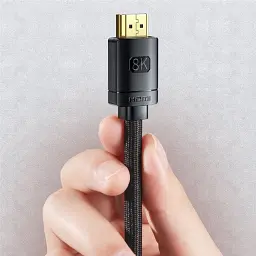 Кабель Baseus High Definition Series HDMI 8K to HDMI 8K Adapter Cable 3m CAKGQ-L01 Black - мініатюра 6