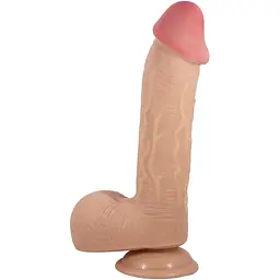 Фалоімітатор Pretty Love Sliding Skin 9.2'' 23.4 см тілесний