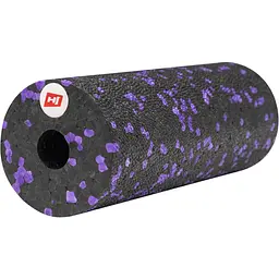Міні масажний ролик (валик, роллер) Hop-Sport EPP 15 см HS-P015YG чорно-фіолетовий