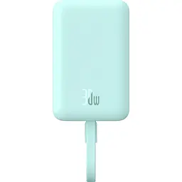 Зовнішній акумулятор Baseus Magnetic Mini 10000mAh 30W Blue [P1002210B333-00] [152271] - мініатюра 4