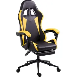 Геймерське крісло GT Racer чорне з жовтим (X-2323 Black/Yellow) - мініатюра 6