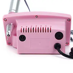 Машинка-фрезер для манікюру педикюру з педаллю Beauty nail 8-1DM/211 30Ват 35т об/хв для корекції штучних нігтів Рожева - мініатюра 10