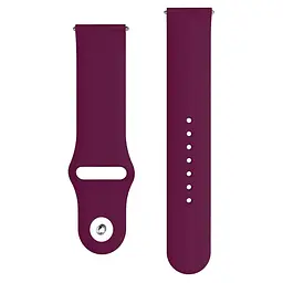 Ремінець ArmorStandart Silicone Watch Strap 20mm Marsala (ARM60520) - мініатюра 3