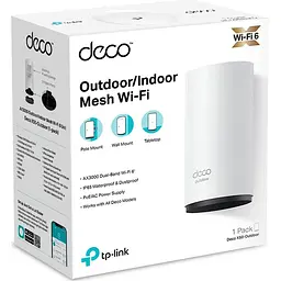 Wi-Fi Mesh система TP-Link Deco X50 Outdoor 1-pack [91144] - мініатюра 11
