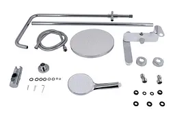 Душова система універсальна Qtap Jay Chrome/White з виливом QTJAY111CRW45555 - мініатюра 8