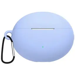 Чохол-накладка DK Silicone Candy Friendly з карабіном для Huawei FreeBuds 4i (lilac)