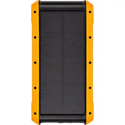 Мобільна батарея PowerPlant 20000mAh, PD 18W, USB-C, 2xUSB-A, QC3.0, Wirele Потужна енергетична установка, Solar panel 5.5V-0,2A