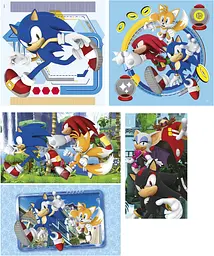Пазл Сонік (Sonic) - 10в1 Clementoni 80508 - мініатюра 3