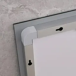 Дзеркало Mixxus HARD MR07-80x50 з LED Touch, Anti-fog, димером, регулюванням яскравості (MI6658) - мініатюра 6