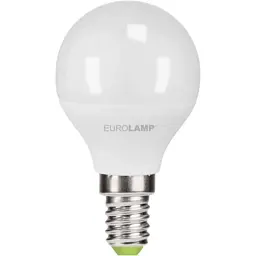 Лампочка Eurolamp LED G45 5W E14 3000K 220V (LED-G45-05143(P))