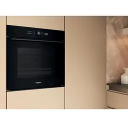 Whirlpool Духовий шафа електричний, 73л, A+, дисплей, конвекція, піроліз, телескопічні напрямні, чорний - мініатюра 4