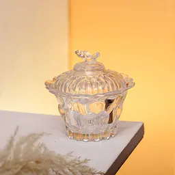 Цукорниця з кришкою Pasabahce з кришталевого скла Yiwu HP-4-114 - мініатюра 2