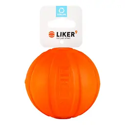 М'ячик Liker 9, 9 см, помаранчевий (6295)