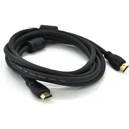 Кабель мультимедійний HDMI M to HDMI M 2.0m V2.0 4K black Ritar (HDMI(M)/(M)V2.0-2m-347B)