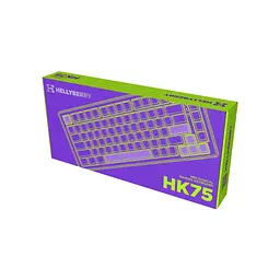 Клавіатура Hator Hellyberry HK75 Mechanical Linear RGB USB UA White/Violet (HK75) - мініатюра 9