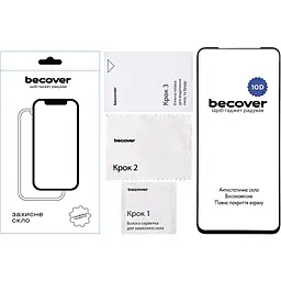 Захисне скло BeCover для Nubia V60 10D Black (712737) - мініатюра 2