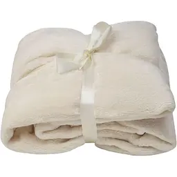 Плед MBM HOME Luna 130х160 см айворі (TB-02 IVORY)