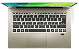 Ноутбук Acer Swift 1 SF114-34 14FHD IPS/Intel Pen N6000/4/128F/int/Lin/Gold (NX.A7BEU.00E) - мініатюра 3