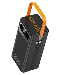 Повербанк WUW-TUGII Y106 Powerbank портативний акумулятор швидка зарядка 60 000 mAh LED-індикація Чорний - мініатюра 5
