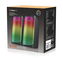 Акустична система REAL-EL S-135 Black (EL121100019)