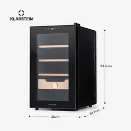 Х'юмідор холодильник для сигар Klarstein El Presidente 48 (10036103) - мініатюра 2