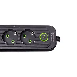 Мережевий фільтр-подовжувач EURO 4 розетки 3 USB 2,8 метра Yiwu HP-5-13MF - мініатюра 14