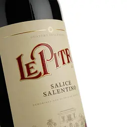 Вино Le Pitre Salice Salentino DOC, червоне, сухе, 13,5%, 0,75 л - мініатюра 3
