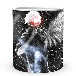 Кухоль GeekLand Tokyo Ghoul Токійський гуль темний фон TG.02.032 330 мл білий - мініатюра 3