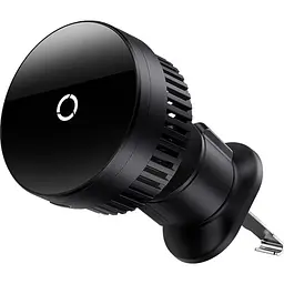 Автотримач із бездротовою зарядкою Baseus MagPro Series Air Vent Version 15W Black (C40164100121-00) [168717]
