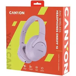 Навушники Canyon OnRiff 10 ANC Bluetooth Purple (CNS-CBTHS10PU) - мініатюра 3