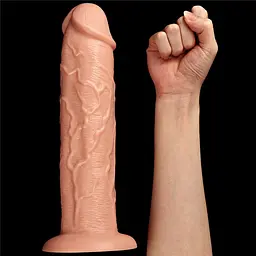 Вібратор на присоску з пультом управління 11 Realistic LOVETOYS 66-LV111121 103522 - мініатюра 3