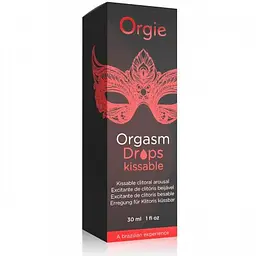 Стимулювальна сироватка для клітора Orgie Orgasm Drops Kissable 30 мл - мініатюра 3