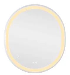 Дзеркало Qtap Gemini кругле з LED-підсвічуванням Touch QT2578R8071W - мініатюра 5