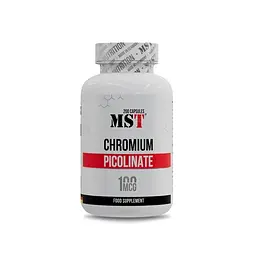 Вітаміни та мінерали MST Nutrition Chromium Picolinate, 200 капсул