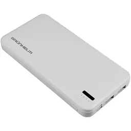 Портативна батарея Grunhelm GP-10W Power Bank 10.000 mAh біла (137518) - мініатюра 2