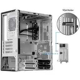 Корпус Chieftec UNI BS-20B-OP, без БЖ, mATX, Black - мініатюра 5