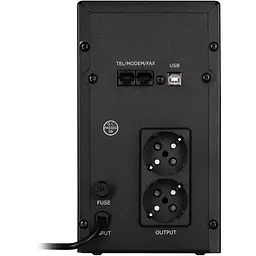 Джерело безперебійного живлення 2E DD2000, 2000VA/1200W, LCD, USB, 2xSchuko - мініатюра 3