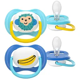 Пустушка Philips Avent Ultra Air 6-18 міс. 2 шт. (SCF080/26)