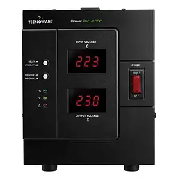 Стабілізатор напруги Tecnoware Power Reg 2000 2000VA 1600W 150Vac-270Vac - мініатюра 3