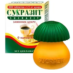 Сукразит замінник цукру 300 шт.