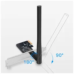 Мережева карта Wi-Fi TP-Link Archer T2E (ARCHER-T2E) - мініатюра 2