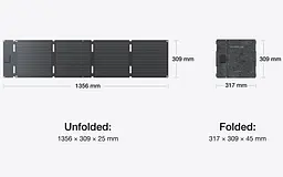 Сонячна панель EcoFlow 60W / 60 Вт / 21.6 В (EFSOLAR60-TYPE-C) - мініатюра 8