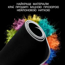 Ігрова поверхня з RGB підсвіткою FeelTouch 900 x 400 x 4 мм Black - мініатюра 7