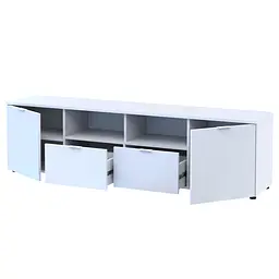 Комод Doros Рон 4 Білий 2 фасади 2 шухляди 180х38х50 (44900221) - мініатюра 6