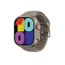 Смарт-годинник XO M10Ultra 9th Wireless Charging Smart Sports Talking Watch Сірий