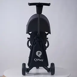 Велосипед складаний триколісний дитячий Qplay Nova+ Rubber Ultimate Black (S700-13Nova+UltimateBlack) - мініатюра 9
