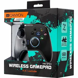 Геймпад Canyon CND-GPW3 Wireless android/PC Black (CND-GPW3) - мініатюра 4