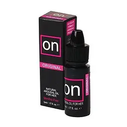 Збуджувальні краплі для клітора Sensuva On Arousal Oil for Her Original (5 мл) ефективний стимулятор жіночого збудження - мініатюра 3