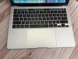 Ноутбук Apple MacBook Pro 13" 2020 i7/32GB/512GB (C02DR2ADML87) Б/в - мініатюра 2